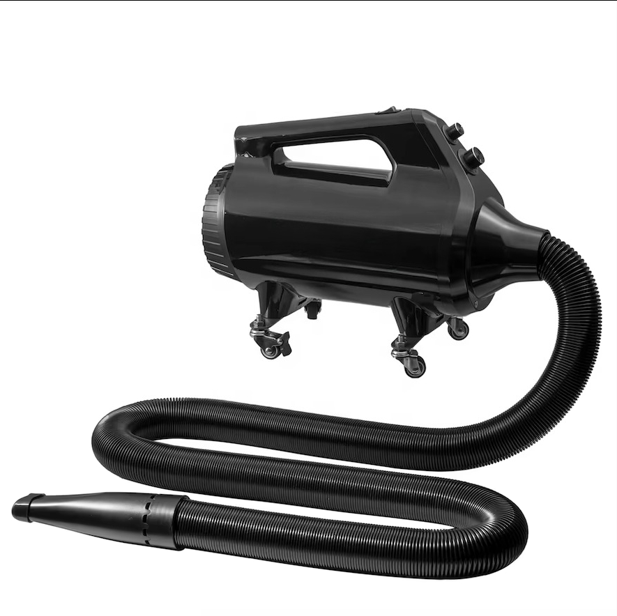 Dryer Car Blower - 車用ホットエアドライヤーブロワー（車輪付き）1.8mの長さのホース付きカーディテールブロワー