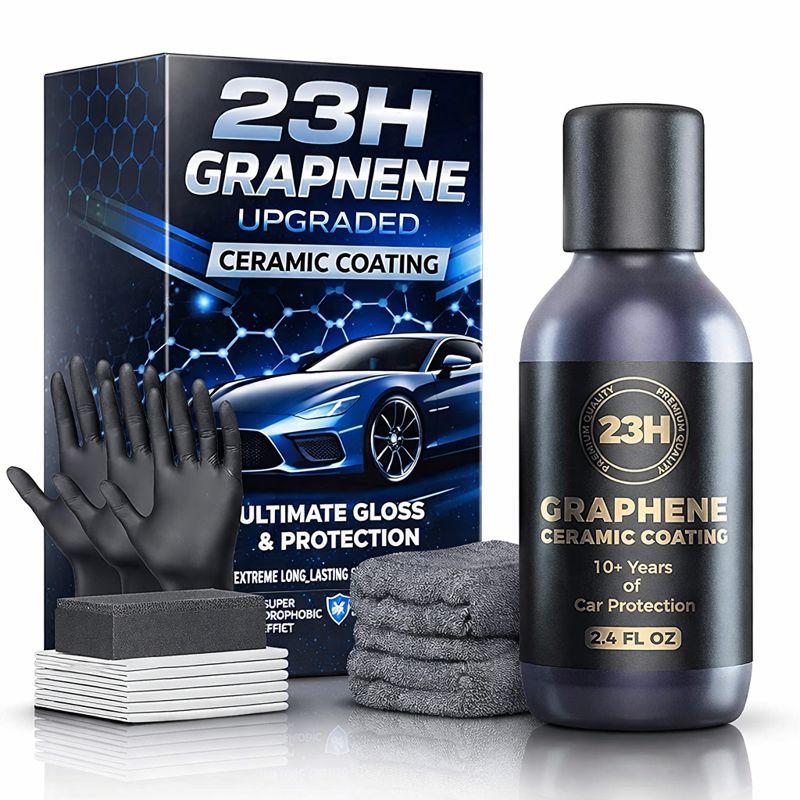 Car Wax Ceramic Coating - グラフェンナノセラミックコーティングスプレー 車用撥水性オートボディシャインアーマーワックス クリスタルメッキ クイックナノコーティング ペイントクリーナー