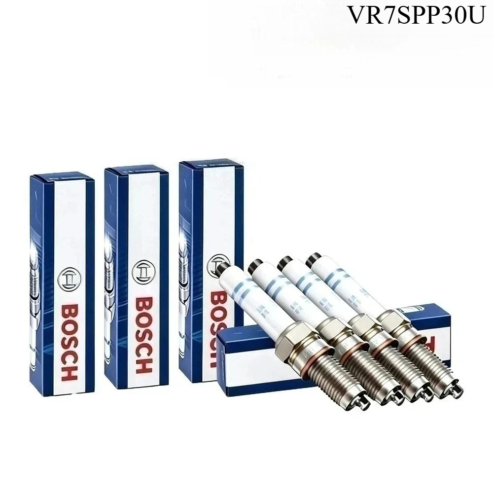 Bosch Spark Plug Platinum - ボッシュ VR7SPP30U スパークプラグ 日産シルフィ、キャシュカイ、ルノー・フルエンスなどの車種に適合 OE番号 22401ED816CI34