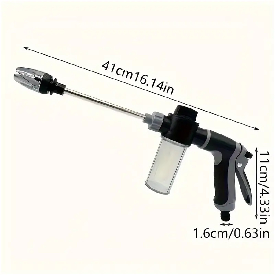新型洗車用ロングポール高圧洗浄機調整可能ガーデンノズルウォッ - Pressure Washer Foam Gun のレビューと価格