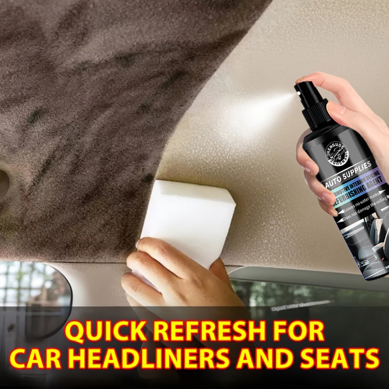 車内クリーナー、水を使わない泡スプレー、ホコリ除去、シート、 - Leather Cleaner Interior のレビューと価格