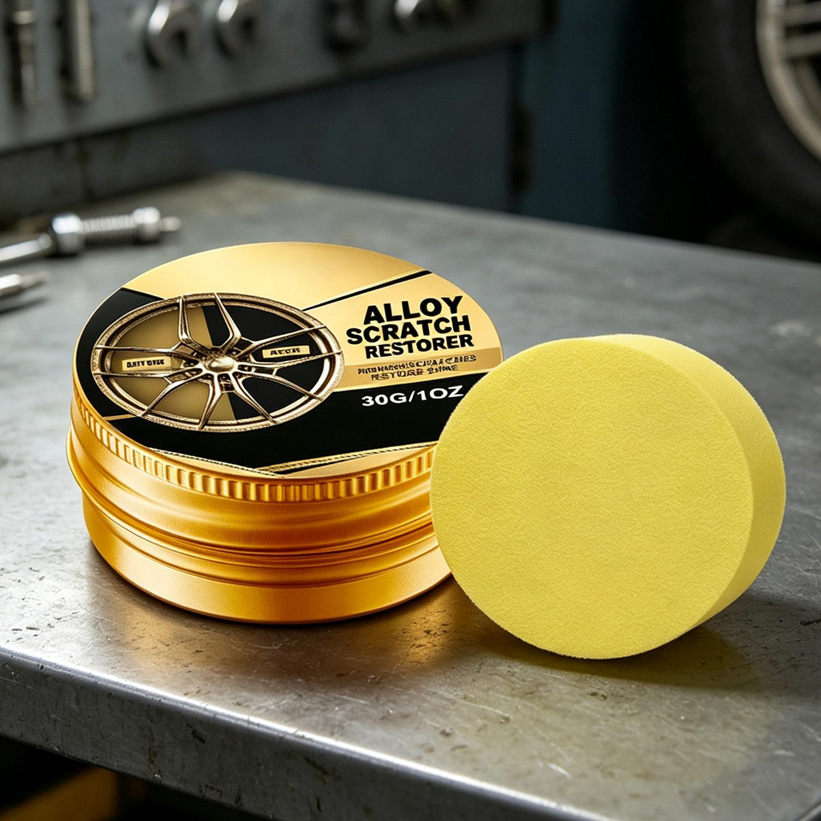 合金製ホイール修理キット 30g クリーナー、研磨ワックス、 - Wheel Cleaner Alloy のレビューと価格
