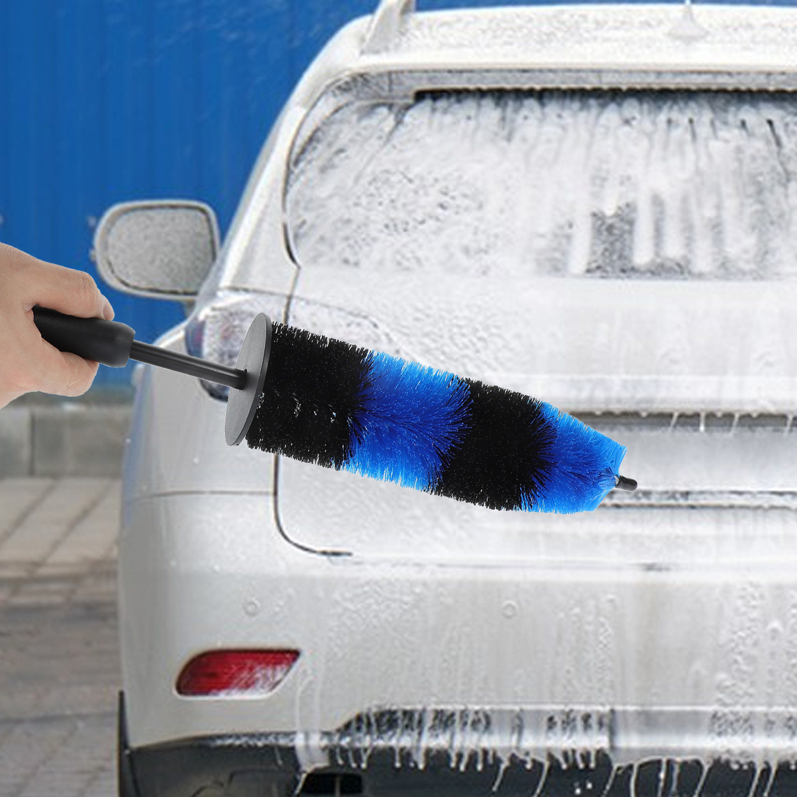 プロ仕様のカーホイールクリーニングブラシ。伸縮ハンドル付きで - Wheel Cleaner Alloy のレビューと価格