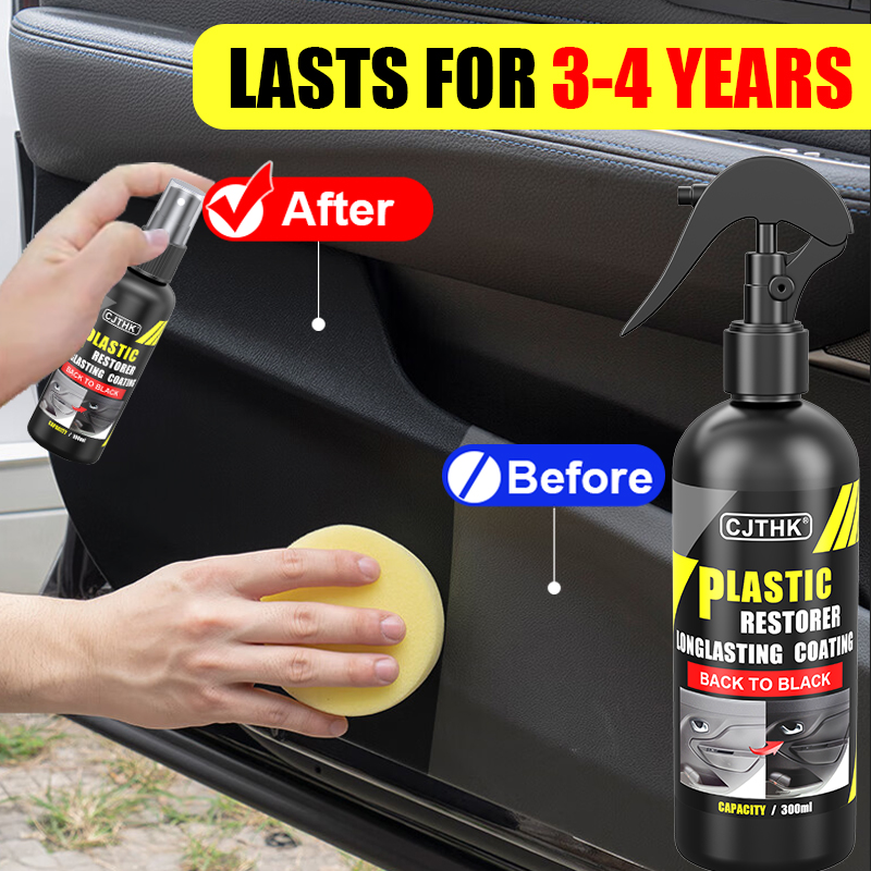 車のプラスチック修復剤バックトゥブラックグロスプラスチックリ - Trim Restorer Plastic のレビューと価格