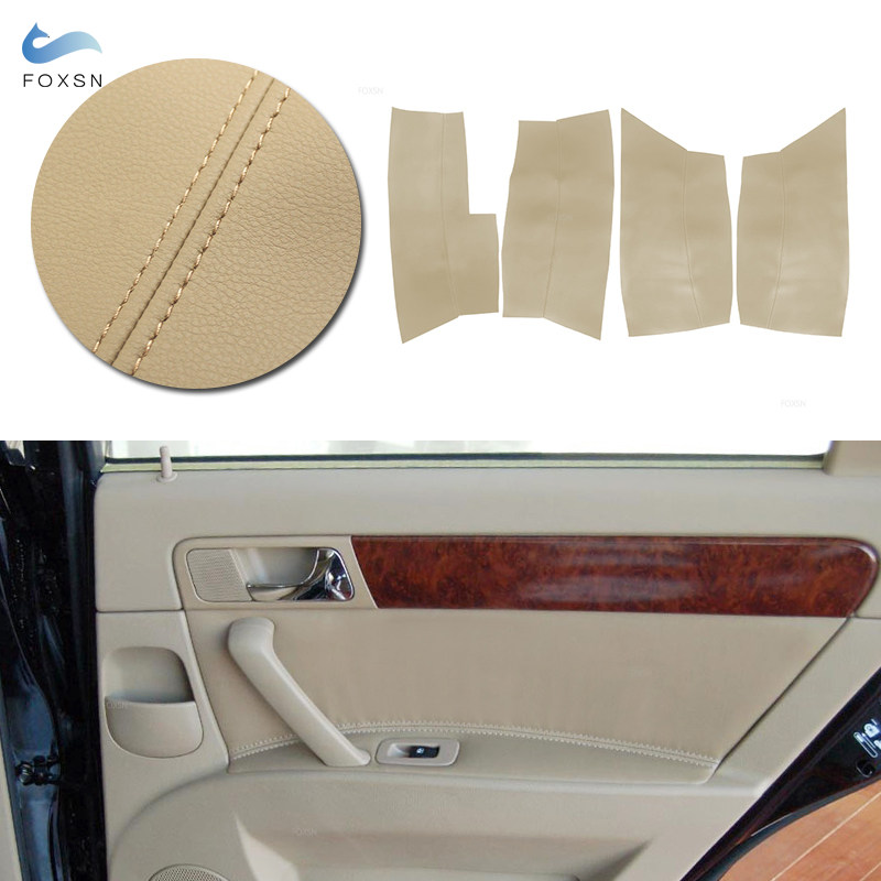 4 個車のインテリアドアアームレストパネルマイクロファイバー - Leather Cleaner Interior のレビューと価格