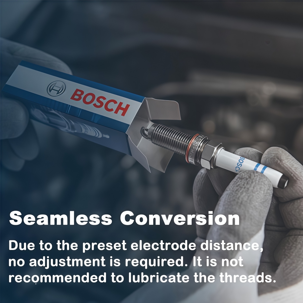 ボッシュ純正標準シングルプラチナスパークプラグ FR8NPP - Bosch Spark Plug Platinum のレビューと価格